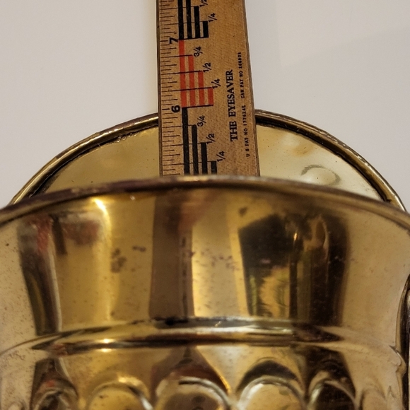 Vintage Gold Brass Bucket - Picture 6 of 7